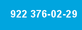 922 376-02-29